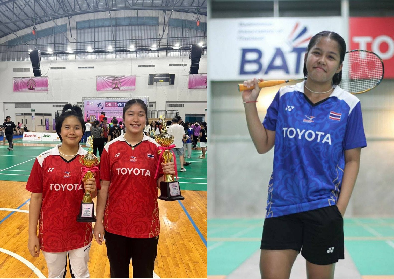 ยินดีกับนักเรียนทั้ง 3 คน ตัวแทนเข้าร่วมแข่งขัน Badminton Asia Junior Championships 2025